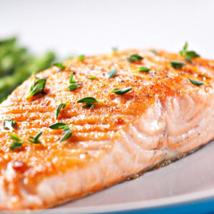 Air fryer cooking frozen fish evenly without thawing